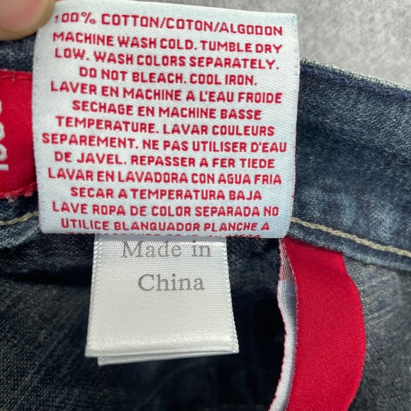 Vintage Jnco Jean Shorts 90s Skater Rare Dragon Design Baggy Fit Size 34 Blue - Picture 15 of 16